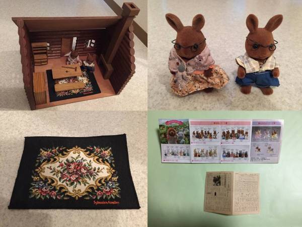 シルバニアファミリー 木製丸太小屋 未使用未開封品！(シルバニア 