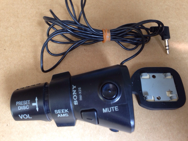 動作確認済み、ソニーSONYロータリーコマンダーRM-X2S台座付き