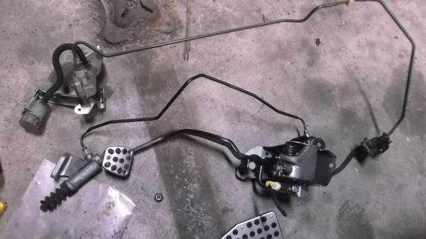 インテグラ(DC5)タイプR。クラッチペダル＆マスター、レリーズ