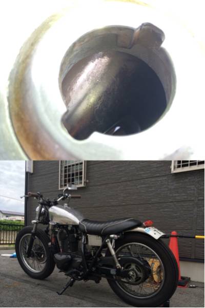 250TR アルミタンク スポーツスター チョッパー 鍵 エストレヤ