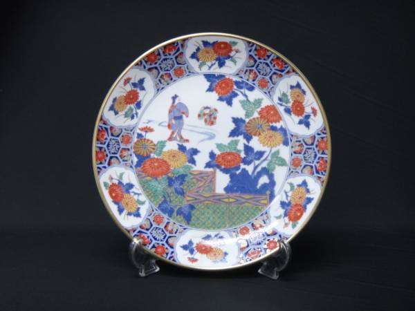 ☆香蘭社 フランクリン・ポーセリン 限定版絵皿「菊花の宴」☆2(香蘭社 