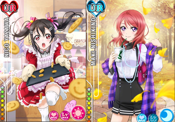 ラブライブ! BD2巻 スクフェス シリアル UR 矢澤にこ 西木野真姫
