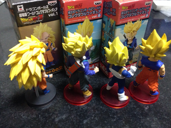 ドラゴンボール改 ワールドコレクタブル スーパーサイヤ人4種_2