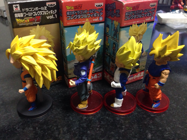 ドラゴンボール改 ワールドコレクタブル スーパーサイヤ人4種_3