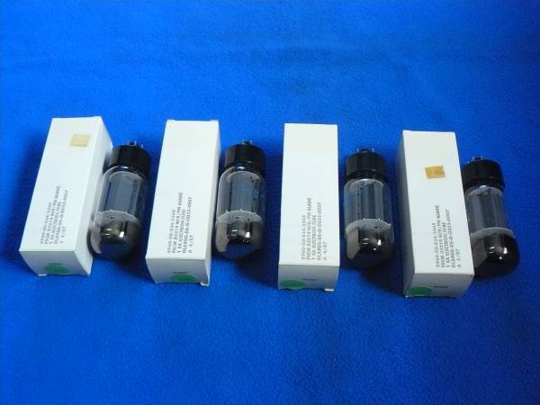 6L6GC Fhilips ECG ２ペア　４本　NOS