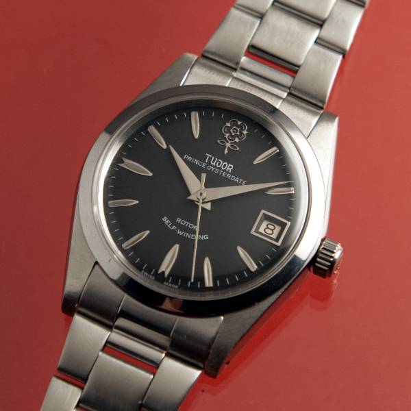 デカバラ（薔薇）・Ref.7964・黒文字盤自動巻