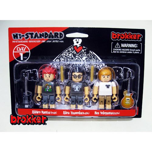 限定レア☆brokkerブロッカー Hi-STANDARD ハイスタ フィギュア(芸能人