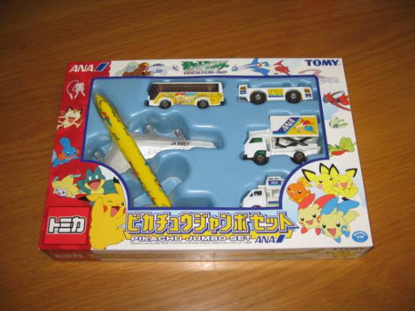 トミカ ピカチュウジャンボセット ANA 美品 612 トミカ ピカチュウ