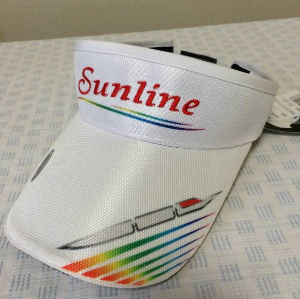 サンライン　サンバイザー　CP-3714　ホワイト　フリー_1