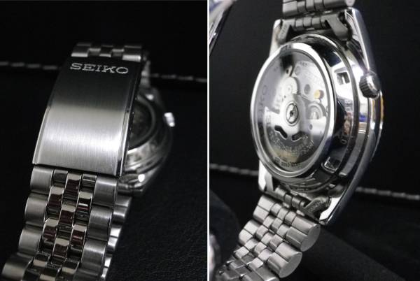 SEIKO5【セイコーファイブ】自動巻デイトジャスト風SNXJ89K(3針＋
