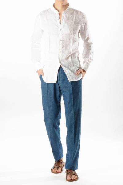 ◆226931/2015春夏新作 インコテックス デニムパンツ ブルー 48M