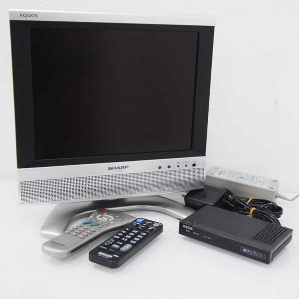 【地デジチューナー付】SHARP/AQUOS 13型液晶テレビ 完動品 EY53