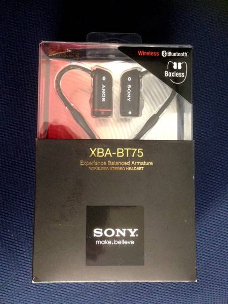 SONY ソニー ワイヤレス イヤフォン XBA-BT75（中古）_1