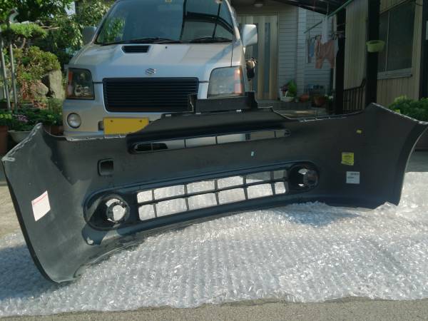 未塗装! Z12 キューブ USフロントバンパー USバンパー USDM(フロント