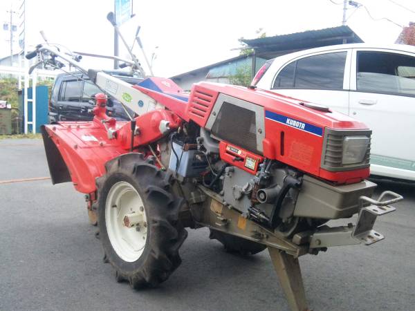 クボタ耕運機ZK1-75全農ディーゼル セル付 バッテリー新品 (車体 