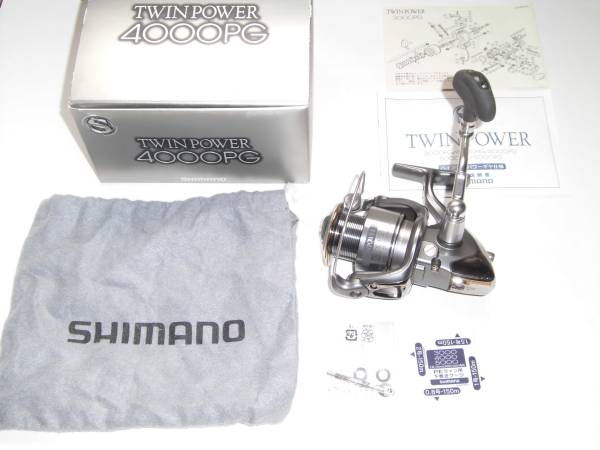 フィッシング USED。SHIMANO 『TWIN POWER 4000PG』。日本製。シマノ