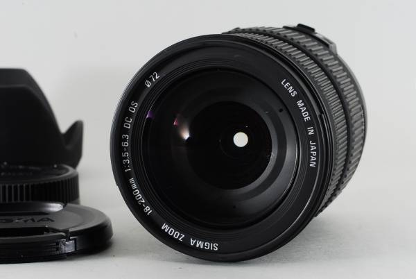 ★新品級★SIGMA 18-200mm F3.5-6.3 DC OS SAマウント シグマ用