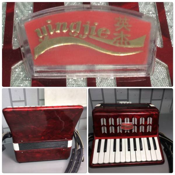 大人気，送料無料 YINGJIE ミニアコーディオン