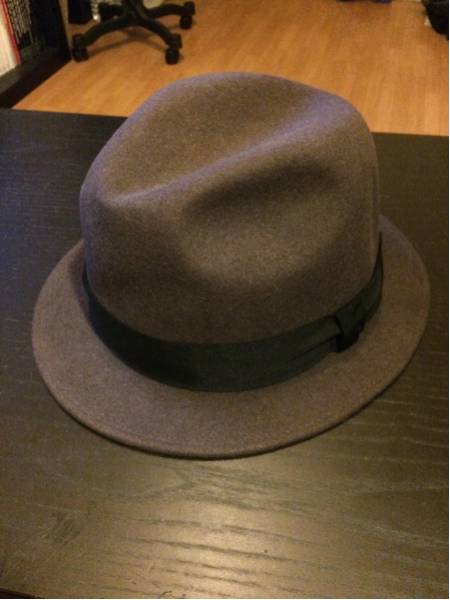 CA4LAカシラkimo キムタク着ウールハット グレー