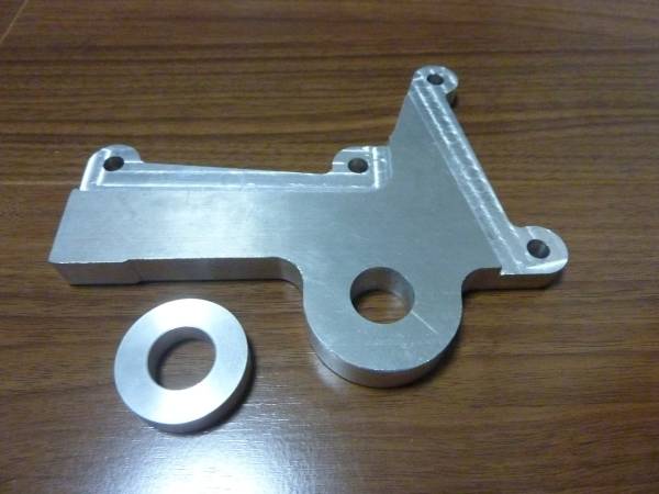 ダブルキャリパーサポート Dトラッカー 250SB 手ブレ