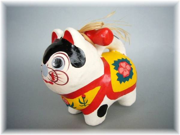 狛犬　犬張子　ぬいぐるみ　中古品　5コセット　YAMAGISHI&江戸東京博物館 ☆江戸玩具 犬張子 狛犬☆郷土玩具 民芸(日本人形)｜売買された