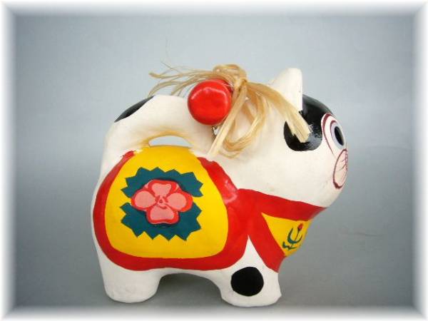 ☆江戸玩具 犬張子 狛犬☆郷土玩具 民芸(日本人形)｜売買された