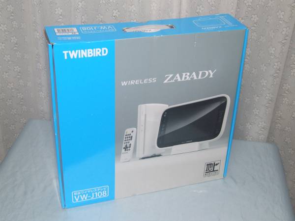 △▽新品保証付 TWINBIRD 防水ワイヤレステレビ VW-J108W▽△ 防水