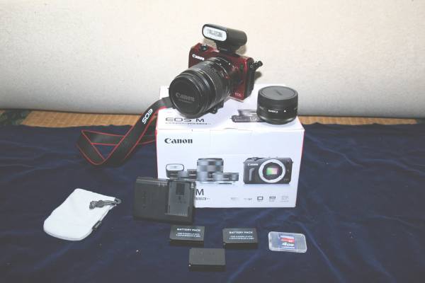 EOS M レンズ付き　その他いろいろ