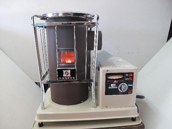サンポット 煙突式石油ストーブ(70) KSH-10BS-KT6 点検整備済(石油 