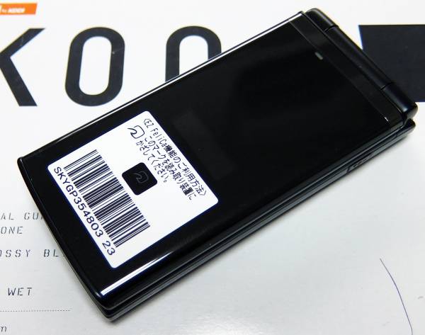 【即決！】☆新品未使用！☆au 京セラ K006 グロッシーブラック
