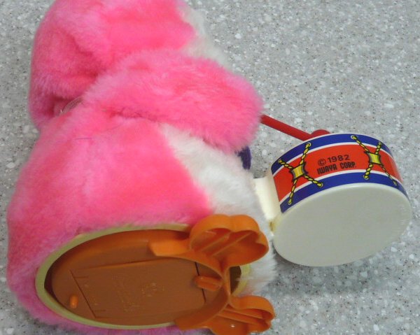 激珍○可動品1982 IWAYA☆リズムペンギン☆幸せを呼ぶピンク色(電気
