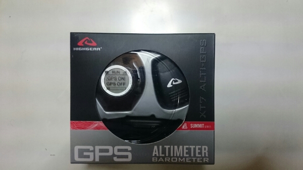 ハイギア XT7 ALTIMETER GPS内蔵 高機能腕時計 highgear 