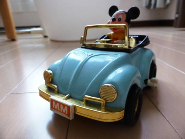 マスヤ レトロ ミッキー ブリキ ゼンマイ車 水色 自動車 売買されたオークション情報 Yahooの商品情報をアーカイブ公開 オークファン Aucfan Com