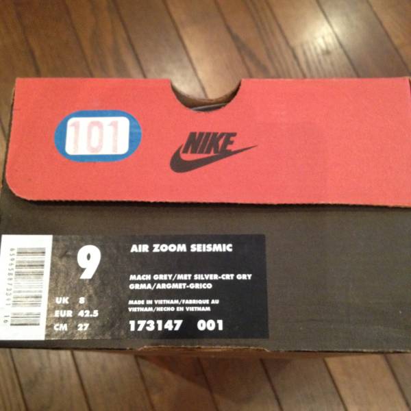 NIKE AIR ZOOM SEISMIC エアズームサイズミック 未使用品(27.0cm NIKE AIR ZOOM SEISMIC エアズームサイズミック 未使用品(27.0cm
