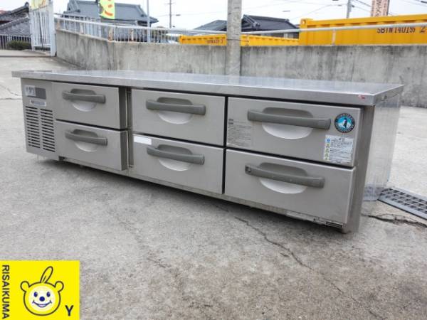 O587▽ホシザキ 業務用ドロワー冷蔵庫 2006年 221L RTL-165DDC