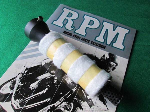 RPM 当時物 規制前・Fタイプ インナーサイレンサー 黒 FX.XJ.CBX