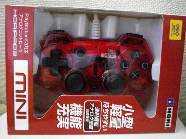 Ps3用ホリパッド3 ミニ Hori Pad3 Mini クリアレッド アクセサリ 周辺機器 売買されたオークション情報 Yahooの商品情報をアーカイブ公開 オークファン Aucfan Com