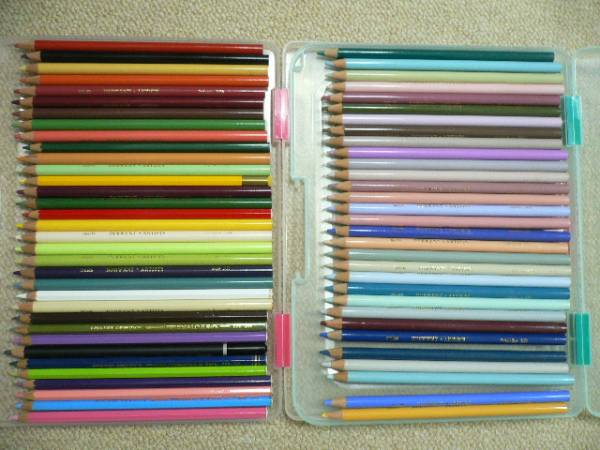 色鉛筆65本 CARAN d'ACHE カランダッシュ & ダーウェント即決