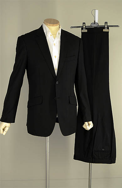 K4157■Paul Smith×ロロピアーナSuper120s■花柄裏スーツL美品