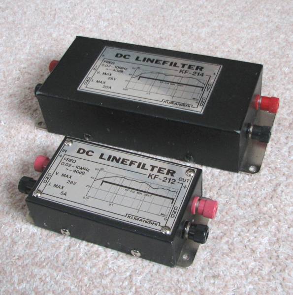 ◇クラニシDCライン(ノイズ)フィルター KF-212とKF-214◇中古
