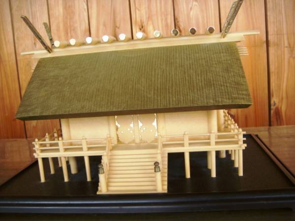 ◇珍品◇第60回伊勢神宮式年遷宮記念◇伊勢神宮模型・置物◇(和風