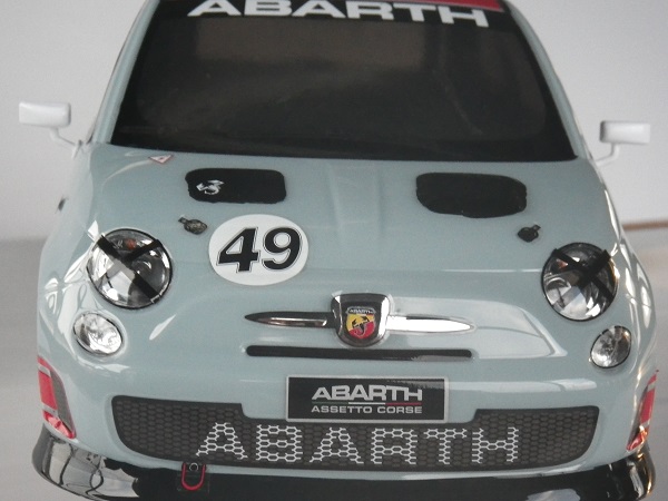 ★新品　塗装済ボディ★タミヤ1/10RC アバルト500アセットコルセ
