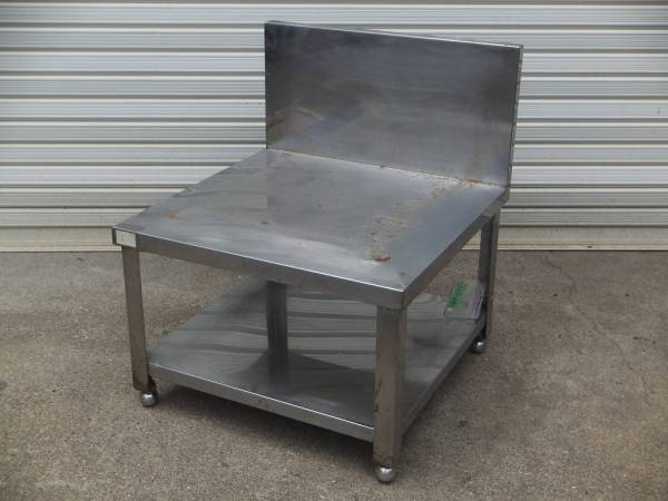 ♪937-12　ステンレス　ガス台　作業台　BG付　600×600×400