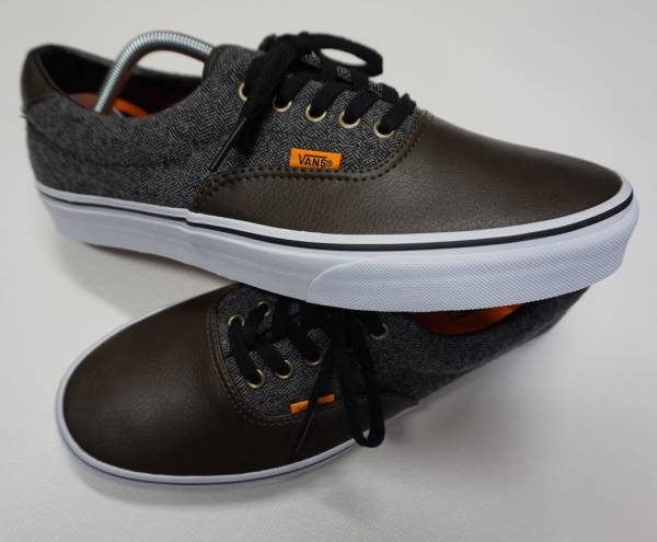 VANS Era コゲ茶 レザー ツイード U11 アメリカ企画限定!! エラ