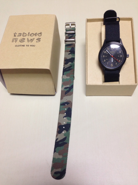 新品未使用 ナノユニバース メンズ時計