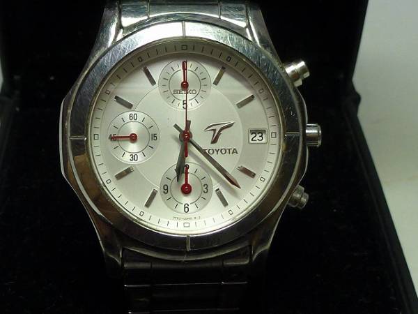 SEIKO TOYOTA LK ルキア 7T92-0BN0 クロノグラフ 腕時計(ルキア)｜売買 