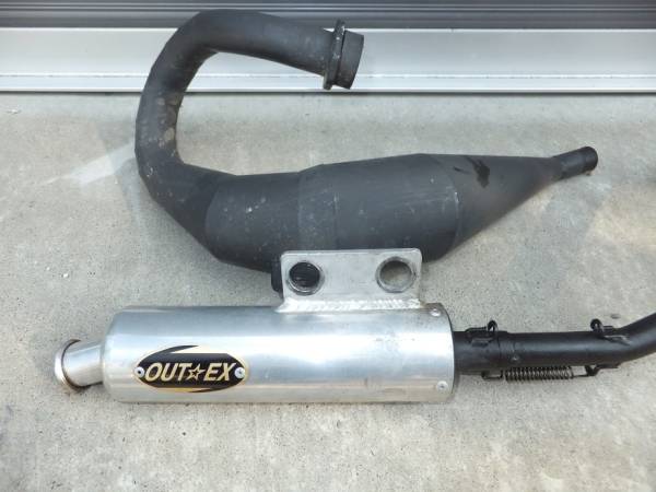 KSR OUTEXチャンバー アウテックス KSR80(マフラー本体（社外