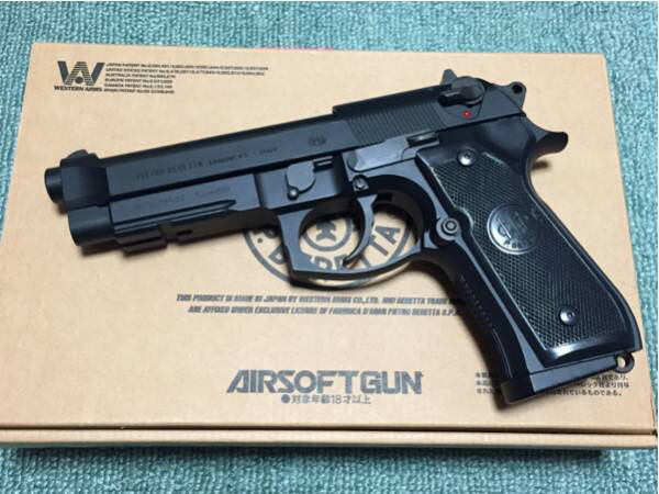 WESTERN ARMS製 ベレッタ M9A1 ガスブローバック HW WA 米軍 M9
