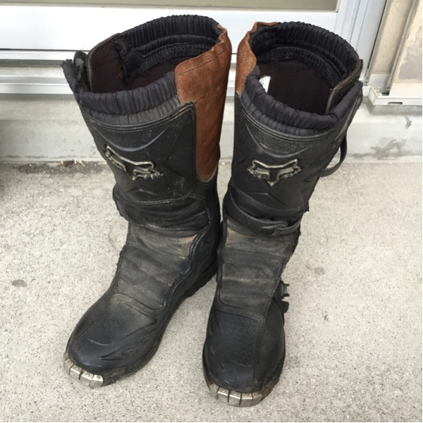 FOXオフロードブーツ ジャンク