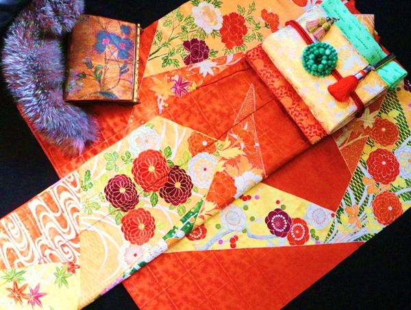 【香雪】特選逸品！◆極上山紫水明箔装飾総手描友禅振袖◆新品未